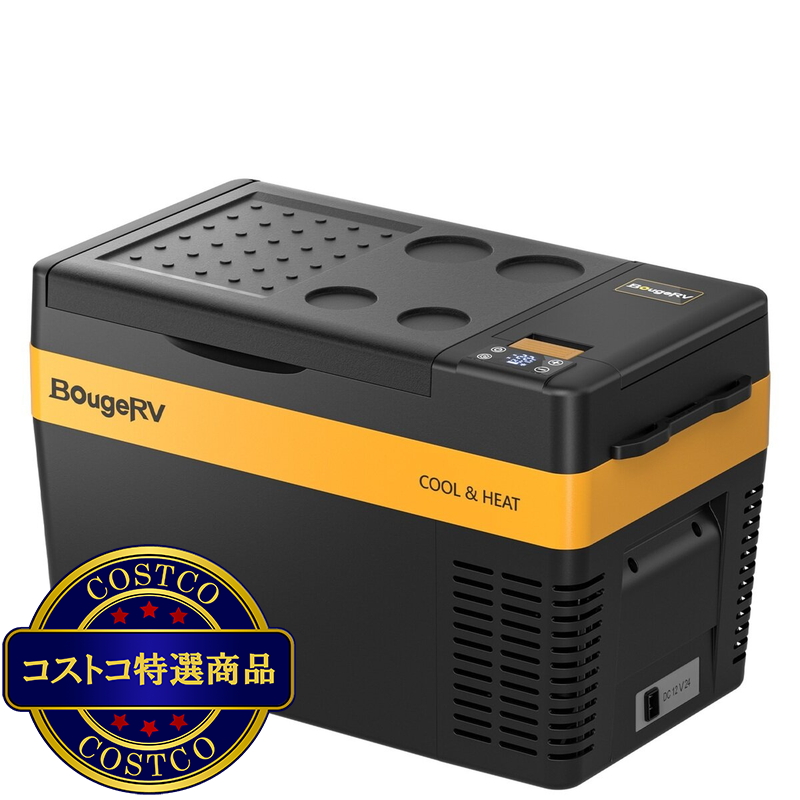 (コストコ) BougeRV ポータブル冷温庫 保温/保冷両用 25L