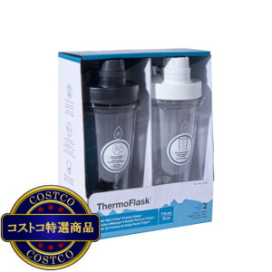 (コストコ) TAKEYA シェイカーボトル 710ml 2個 ブラック/ホワイト