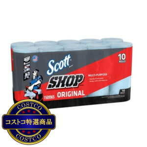 (コストコ) スコット ショップタオル ブルー 55枚