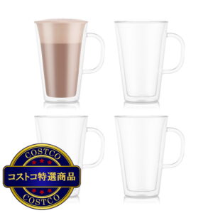 (コストコ) ボダム キャンティーン ダブルウォール マグカップ 4個 セット