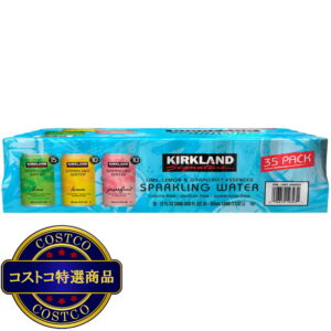 (コストコ) カークランドシグネチャー スパークリングウォーター 355ml x 35