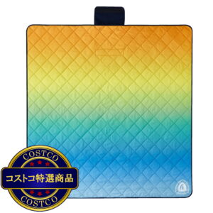 (コストコ) Sierra Designs アウトドアトートブランケット 182 x 182cm レインボー/ネイビー ブレザー