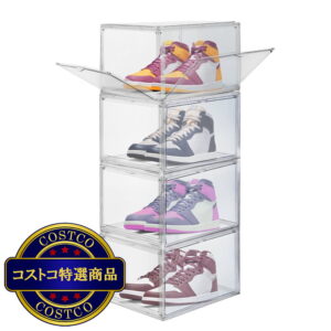 (コストコ) AG BOX クリアシューボックス4個セット