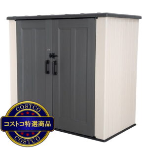 (コストコ) LIFETIME 6 x 4フィート (193 x 110 x 177cm) 屋外用物置