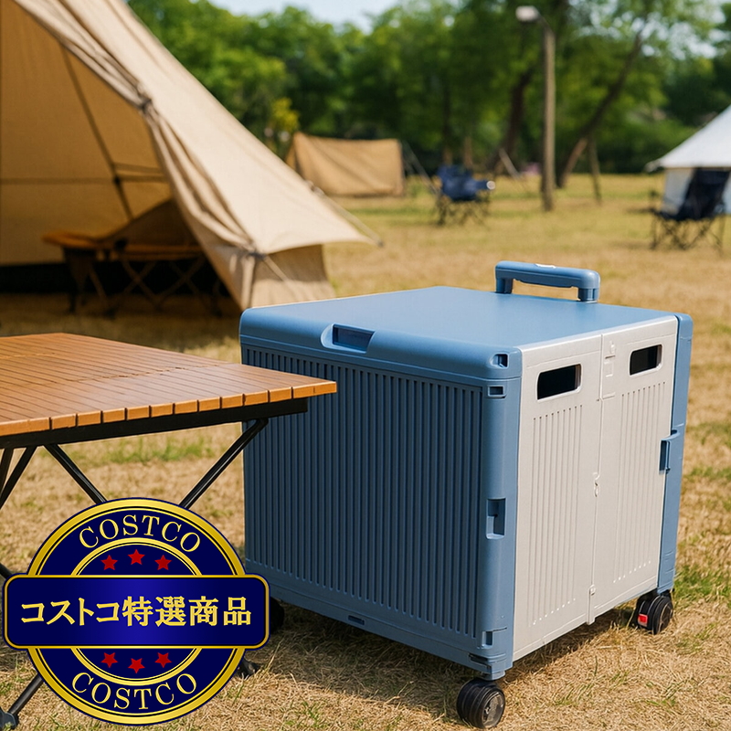 (コストコ) SPACEMADE(スペースメイド) 折りたたみカート 50L - 画像 (4)