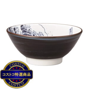 (コストコ) 北斎富士 17.5cm そば丼 美濃焼