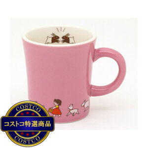 (コストコ) 三郷陶器 アルプスの少女ハイジ マグカップ 280ml ピンク