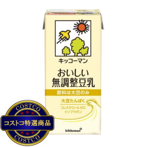 (コストコ) キッコーマン無調整豆乳1L x 6