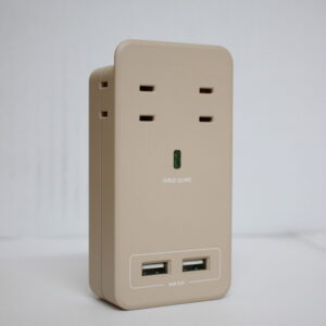 (コストコ) Fargo（ファーゴ）SATI COLOR(サティカラー) AC4個口 4.2A USB 全14色 CT221 ラテベージュ