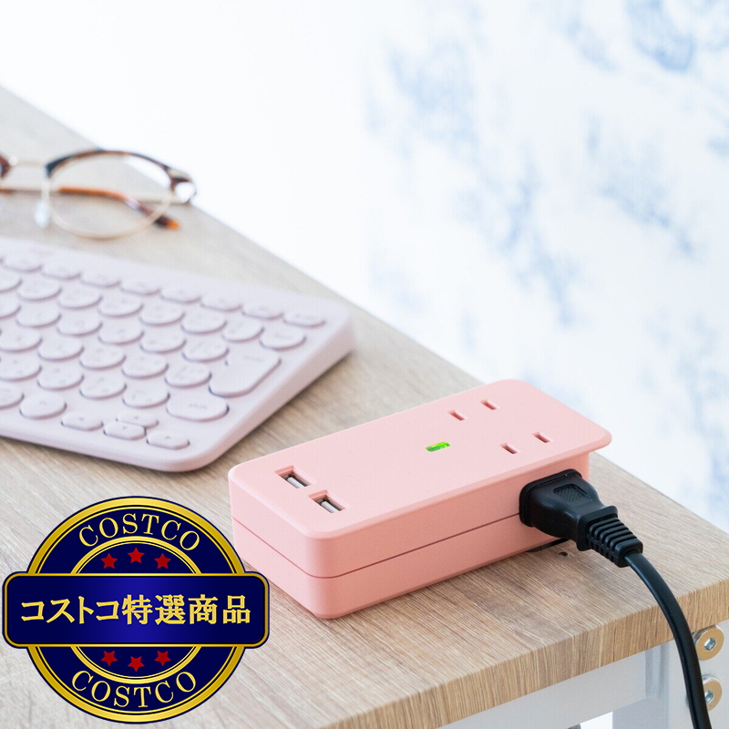 (コストコ) Fargo(ファーゴ)SATI COLOR(サティカラー) AC4個口 4.2A USB CT221 - 画像 (4)
