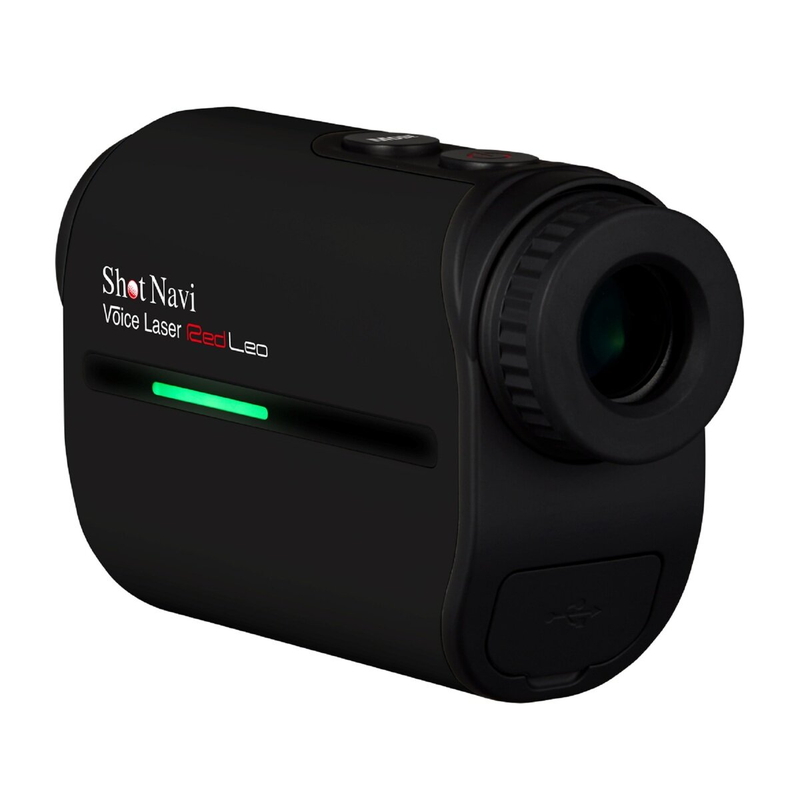 (コストコ) ショットナビ ボイスレーザー Red LEO ゴルフ用 音声認識 レーザー距離計測器 ブラック