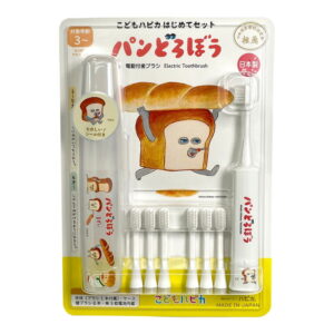 (コストコ) こどもハピカ はじめてセットキャラクター 電動歯ブラシ 本体 + 替ブラシ6本