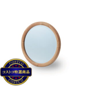 (コストコ) 関家具 ラウンドミラー スーク 400 オーク