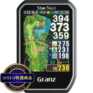(コストコ) ショットナビ グランツ GPS ゴルフナビ ハンディタイプ ブラック