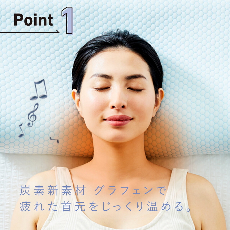 (コストコ) ウェーブウェーブ ヒートリラックス枕 wavewave009 - 画像 (3)
