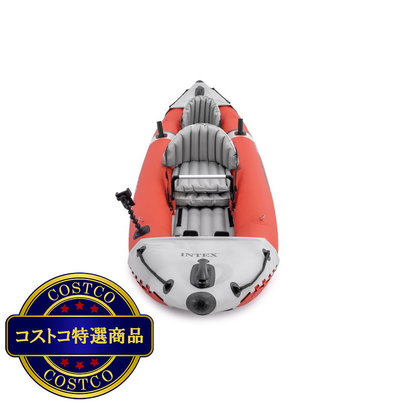 (コストコ) インテックス エクスカージョン プロ 2人用 インフレータブル カヤック 68309NP - 画像 (2)