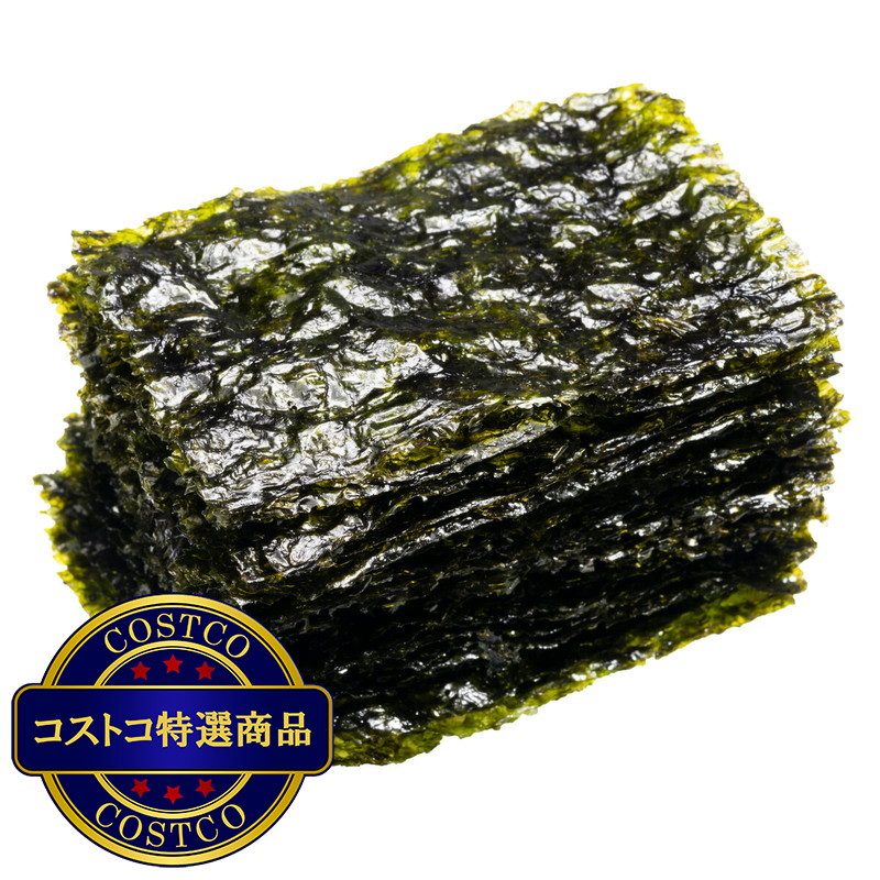 (コストコ) ヤンバン コストコオリジナル商品 エゴマ油入り/オリーブ油入り 韓国海苔30袋入り - 画像 (3)