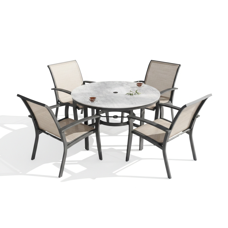 (コストコ) アジオ Clearfield 屋外用家具 5点セット