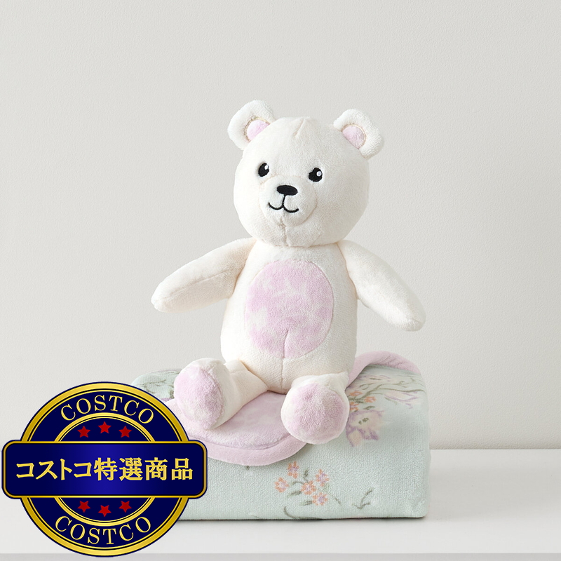 (コストコ) Honey Pod ベビーブランケット&ぬいぐるみ - 画像 (2)