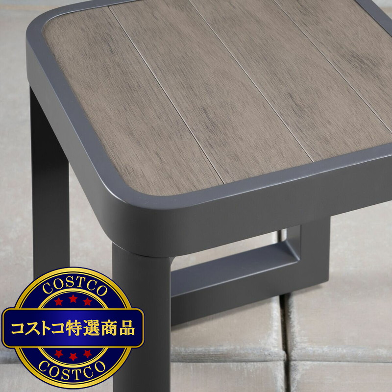 (コストコ) サンヴィラ Beckett 屋外用テーブル & チェア 3点セット - 画像 (4)