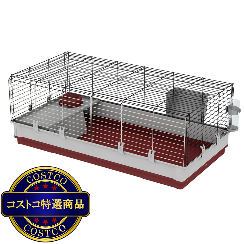 (コストコ) ウサギ用ケージ クロリック XL レッド