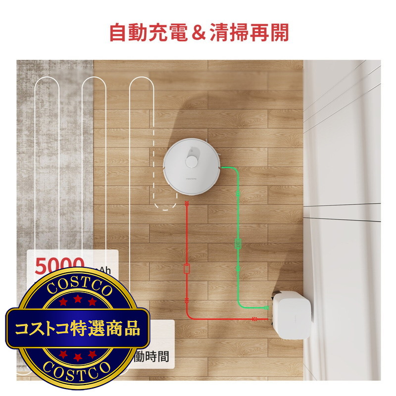 (コストコ) スイッチボット ロボット掃除機S1 Plus (W3011010) - 画像 (3)