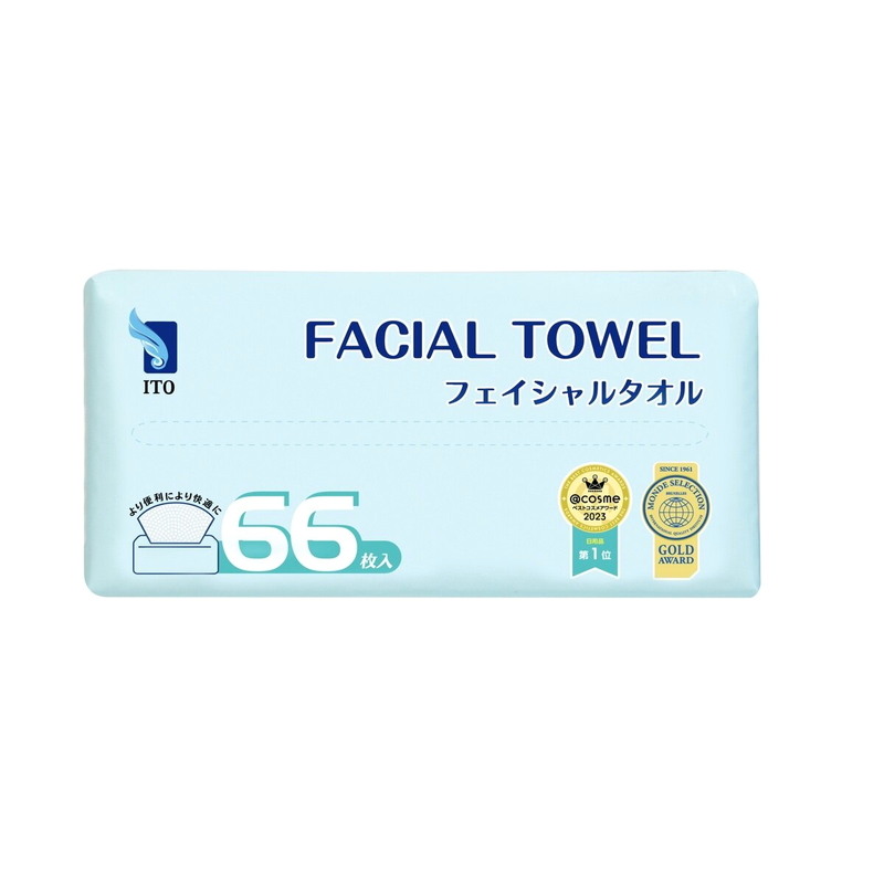 (コストコ) ITO フェイシャルタオル 66枚 6個入り - 画像 (4)