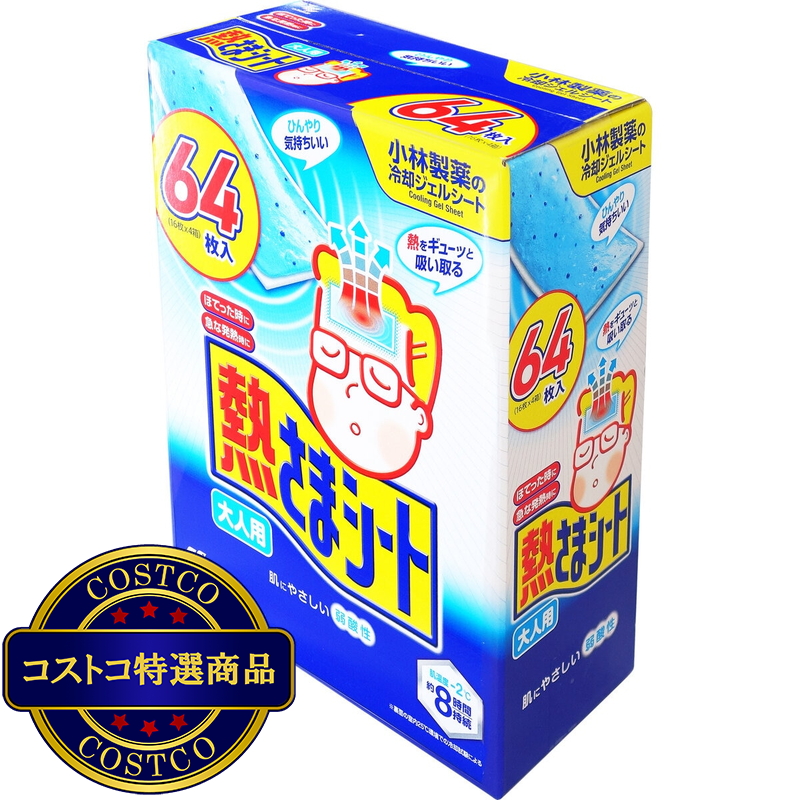 (コストコ) 熱さまシート大人用 16 枚 X 4 箱 - 画像 (2)