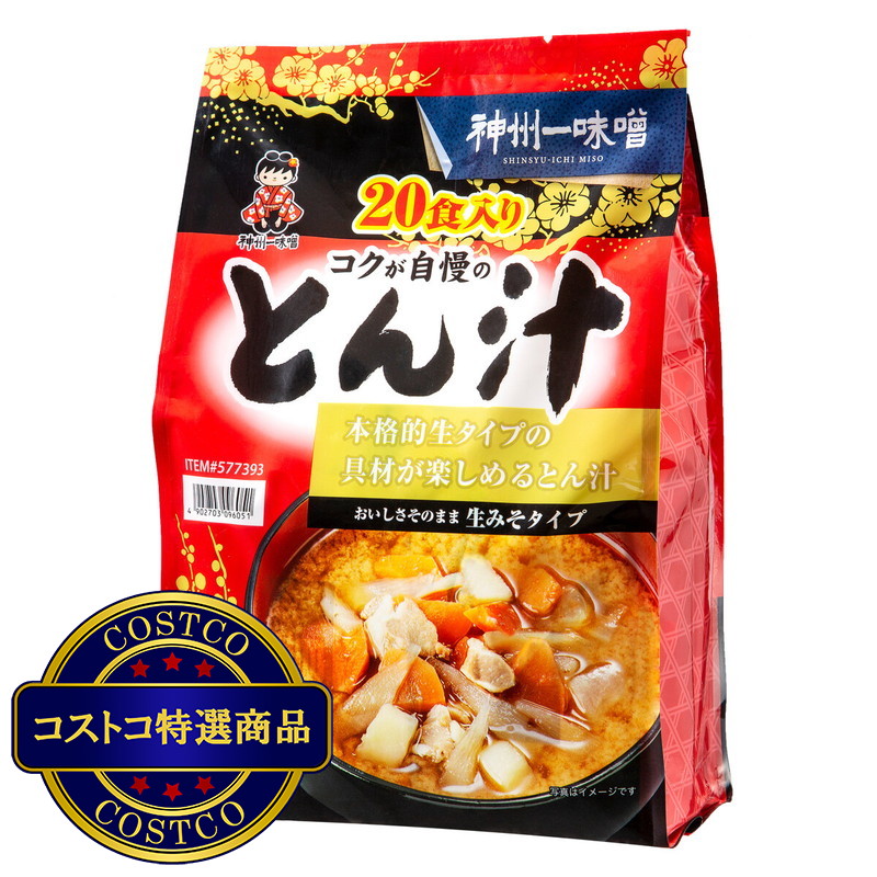 (コストコ) 神州一味噌とん汁20食