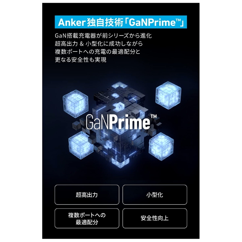 (コストコ) Anker 727 GaNPrime™ チャージングステーション 6ポート 最大出力100W A9126NF1 - 画像 (3)