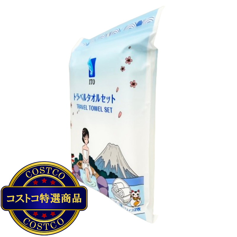 (コストコ) ITO トラベル タオルセット 6セット - 画像 (2)