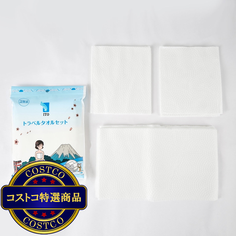 (コストコ) ITO トラベル タオルセット 6セット - 画像 (3)