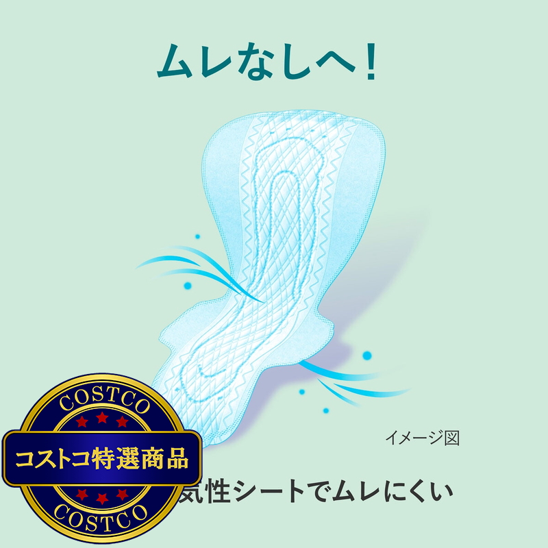 (コストコ) ロリエ スリムガード夜用 40cm 44個 - 画像 (3)