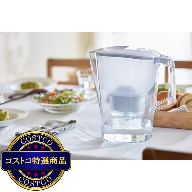 (コストコ) ブリタ ポット型浄水器 アルーナ マクストラプロ カートリッジ4個付き - 画像 (3)