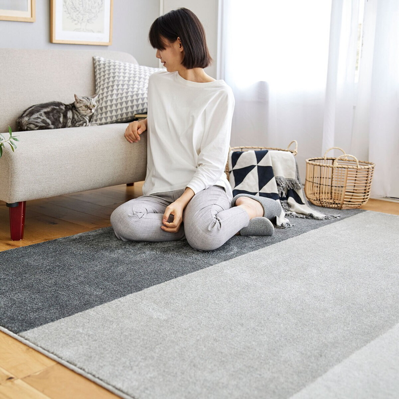 (コストコ) スミノエ ペット消臭ラグ ワグ 130 x 190cm グレー - 画像 (2)