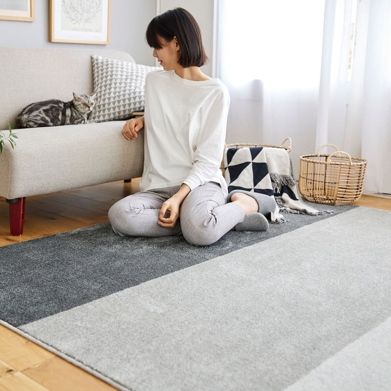 (コストコ) スミノエ ペット消臭ラグ ワグ 130 x 190cm グレー - 画像 (4)