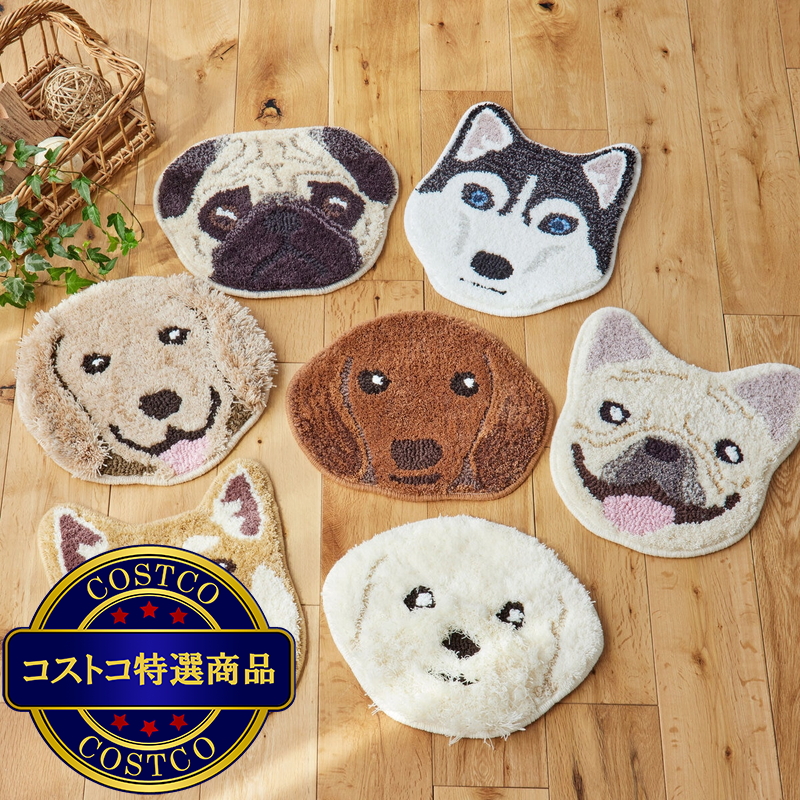 (コストコ) スミノエ チェアパッド イヌカオ マルチーズ - 画像 (3)