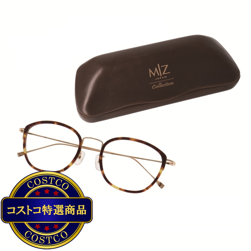 (コストコ) MIZ GOLD-EYEWEAR メガネフレーム MI-1011-50-K18 - 画像 (2)
