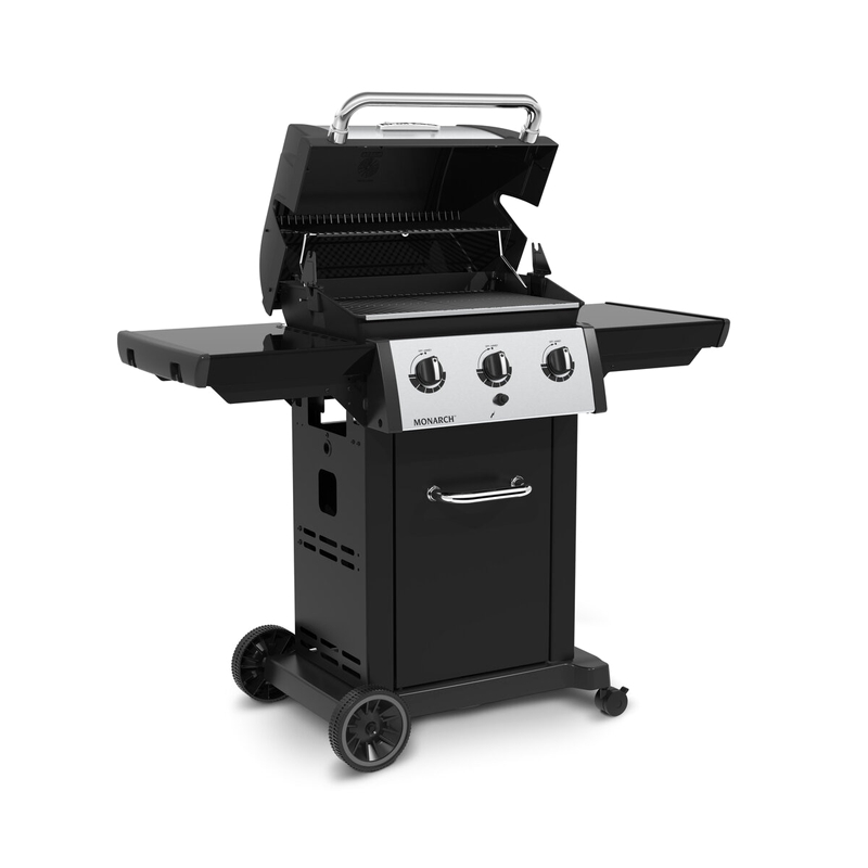 (コストコ) ブロイルキング モナーク320 3バーナー BBQ ガスグリル 13A都市ガス専用 - 画像 (2)