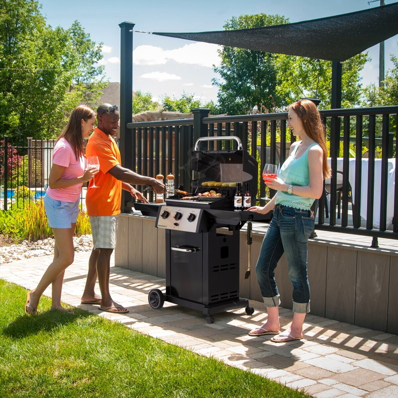 (コストコ) ブロイルキング モナーク320 3バーナー BBQ ガスグリル 13A都市ガス専用 - 画像 (3)