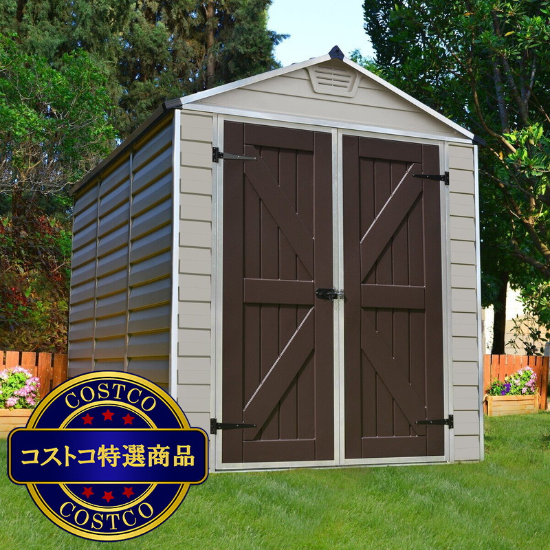 (コストコ) パルラム カノピア スカイライト 6 x 8 フィート (1.9 x 2.3m) 物置 - 画像 (2)