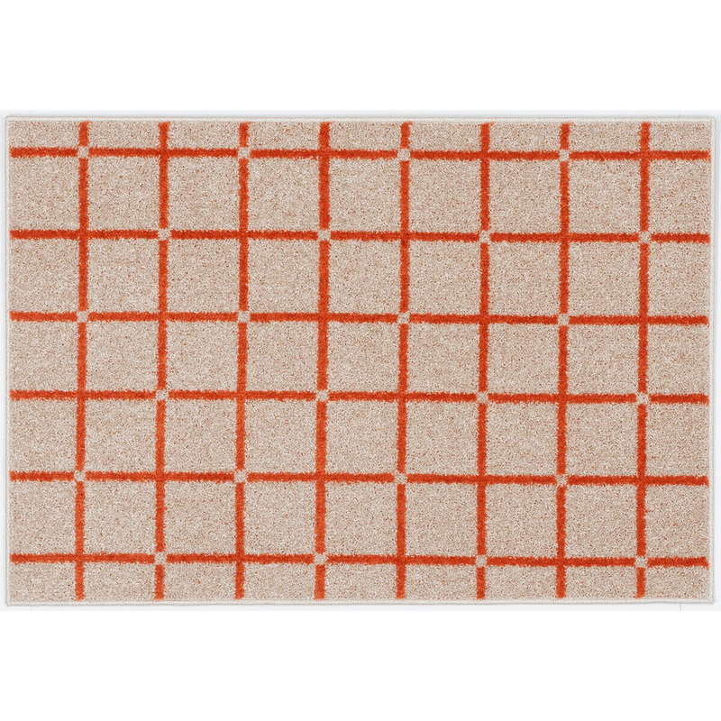 (コストコ) スミノエ ウォッシャブルラグ オセロ 90 x 130cm オレンジ