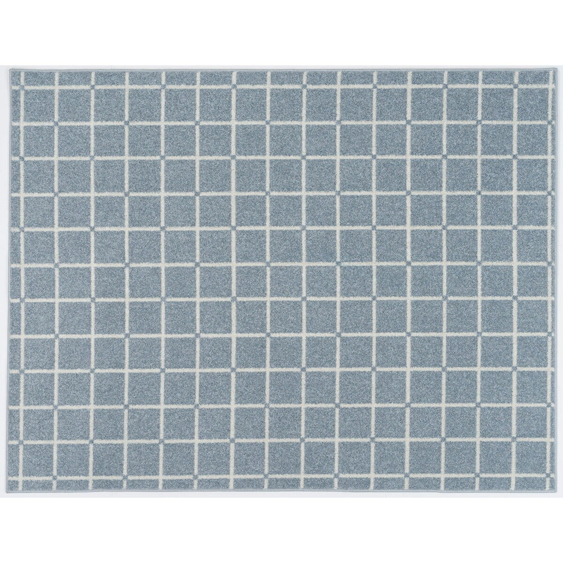 (コストコ) スミノエ ウォッシャブルラグ オセロ 185 x 240cm ブルー