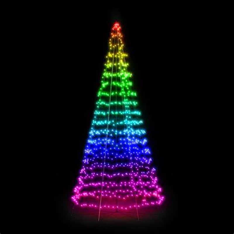 (コストコ) Twinkly(トゥインクリー)ライトツリー300 RGBW LED スマートデコレーションライト - 画像 (3)