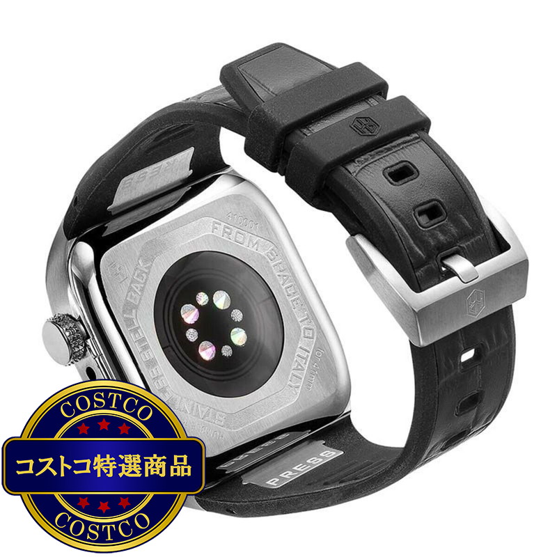 (コストコ) HUMBLE RICH Apple Watch Case 7/8/9対応 41mm レザー ブラック WBB0289-001 - 画像 (2)