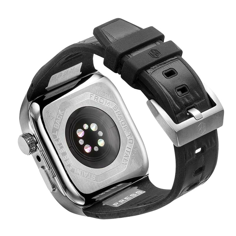 (コストコ) HUMBLE RICH Apple Watch Case 7/8/9対応 41mm レザー ブラック WBB0289-001 - 画像 (3)