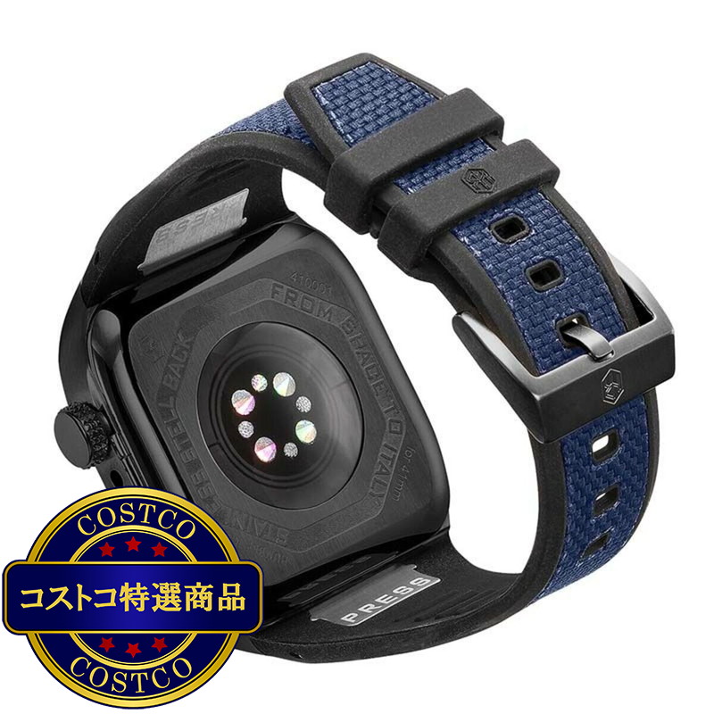 (コストコ) HUMBLE RICH Apple Watch Case 7/8/9対応 41mm ファブリック ブルー WBB0289-014 - 画像 (2)