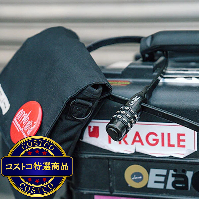 (コストコ) ULAC ダイヤル式 ZIPスチールロック YL1 オレンジ - 画像 (4)