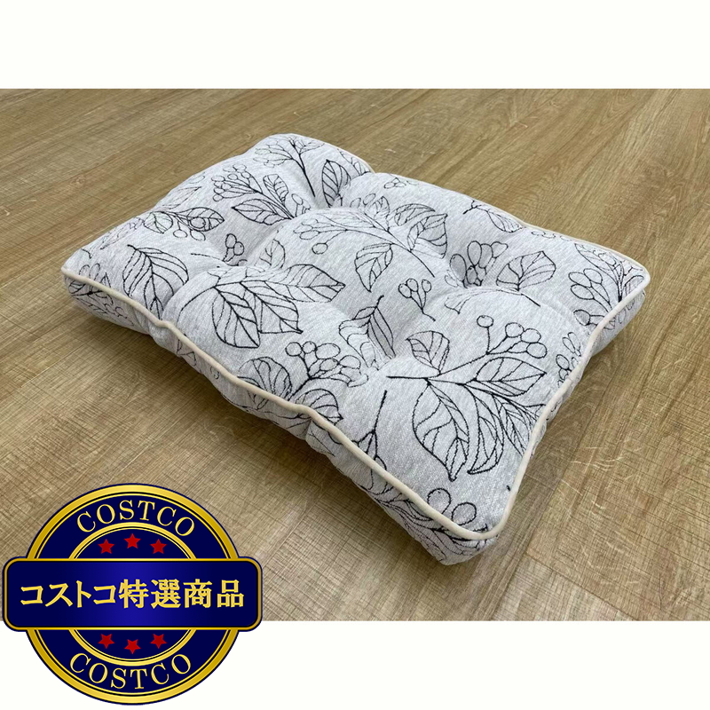 (コストコ) ペットと楽しむシェニール生地ボリュームペットクッション アイボリー