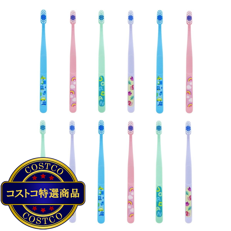 (コストコ) ジョーダン バディ 子供歯ブラシ 1〜4歳 12本 - 画像 (2)